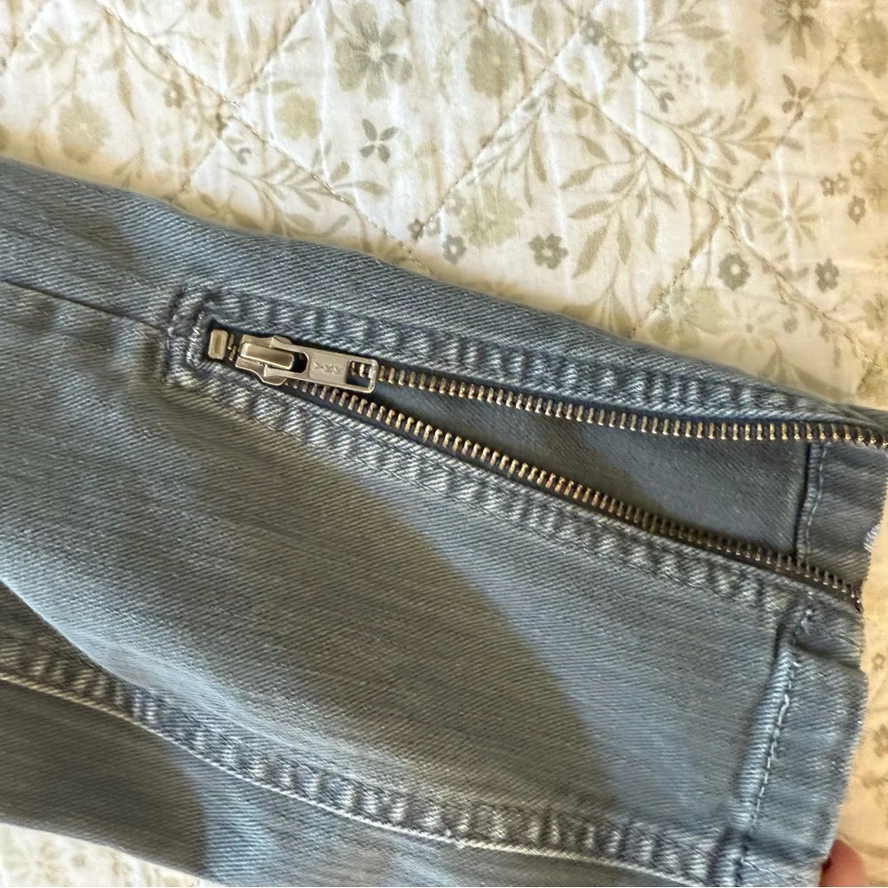 Closed grey skinny jeans with zipper detail - Picture 8 of 8